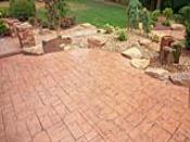 Front Entry Stamped Concrete Patio